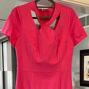 Trina Turk short sleeve cutout dress